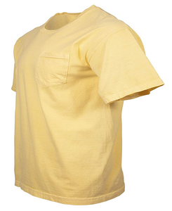 T-shirt d'été pour homme grande taille à manches courtes, style streetwear, tricoté, respirant, 100 % coton, effet vintage délavé, anti-boulochage, écologique - Product Image 2