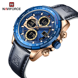 นาฬิกาข้อมือผู้ชาย OEM <span class=keywords><strong>NAVIFORCE</strong></span> รุ่น <span class=keywords><strong>9197L</strong></span> คุณภาพสูง กันน้ำ พร้อมปฏิทิน โครโนกราฟ แฟชั่น สปอร์ต - Product Image 2
