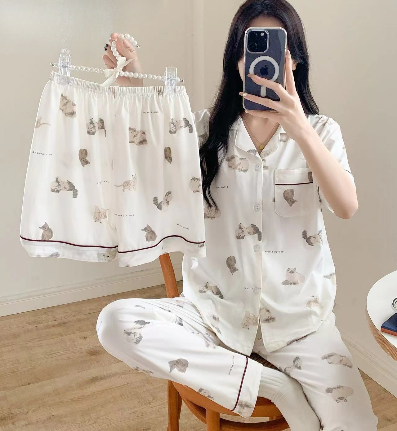 17 white.