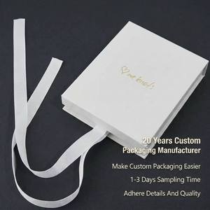 Superventas personalizado al por mayor de lujo blanco pequeño mujeres embalaje collar caja joyeros al por mayor - Product Image 2
