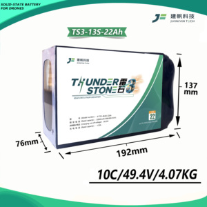 Batterie <span class=keywords><strong>de</strong></span> drone semi-solide Thunder Stone TS3 13S 22000mAh, décharge 10C, 1000 cycles, garantie 12 mois - Product Image 3