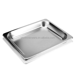 กระทะเหล็กสแตนเลส201/304 1/1 1/2 1/3 1/6 1/9 2/3สำหรับร้านอาหาร - Product Image 3