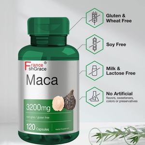 El Mejor Suplemento de Raíz de Maca 3200MG, Mejora la Resistencia Masculina, Cápsulas de Extracto de Maca Herbal para Adultos - Product Image 3