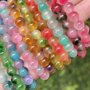 Bracelet naturel en perles de verre colorées, pierre de l'amour-propre, innovant, support d'audit d'usine en marque blanche - Product Image 1