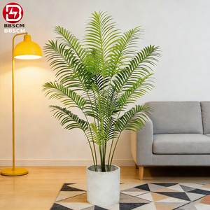 Árbol Artificial de Madagascar en Maceta, Planta Artificial para Decoración de Interiores y Exteriores, Paisaje, Árbol Artificial con Luz, Areca - Product Image 2