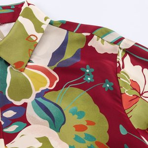 PB&ZA <span class=keywords><strong>Femme</strong></span> 2026 Nouvelle Collection Printemps Blouses Imprimées Fleurs Texture Satinée Vintage Manches Longues Blusas <span class=keywords><strong>Chic</strong></span> Hauts Féminins - Product Image 4