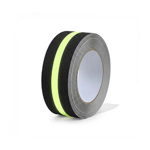 Cinta Adhesiva Luminiscente de PVC que Brilla en la Oscuridad, Antideslizante, de una Sola Cara, Sensible a la Presión, para Fines de Advertencia - Product Image 1