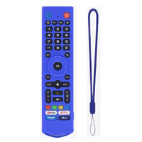 Casing Remote Silikon Bercahaya untuk VSeeBox V3 V5 V7 Pro Kotak Android Amerika Utara, Pelindung Anti Benturan untuk Remote Control