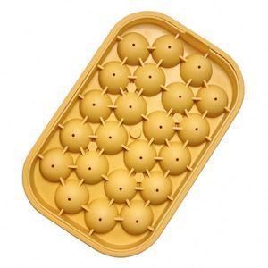 Moules à glaçons en silicone écologiques, forme carrée, avec couleurs personnalisables, sans BPA, étanches, outils pour la fabrication de crème glacée - Product Image 5