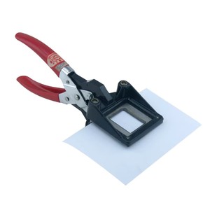 Taglierina Manuale per Carte d'Identità, Passaporti e <span class=keywords><strong>Foto</strong></span>, per Forme Rotonde o ad Angolo Retto, Taglierina per Carte Personalizzabile in Forma e Dimensione - Product Image 3