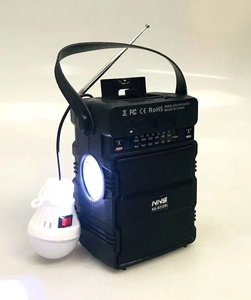 <span class=keywords><strong>Radio</strong></span> Ricaricabile NNS S212SL con USB, SD, TF, Mp3, Luce e Pannello Solare, <span class=keywords><strong>Radio</strong></span> AM/FM Tascabile - Product Image 1