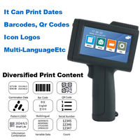 Uyin M20 Machine d'encodeur à jet d'encre électrique automatique portable Nouvelle imprimante de code QR pour sacs en papier Codage par lots Encodeur de date d'expiration