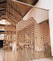 Crochet Dentelle Sheer Bohème Creux Tricoté avec Glands Macramé Tenture Murale Rideau Coulissant Porte Chambre Diviseurs pour La Maison