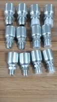Adaptador Hidráulico HYDA, Conexiones de Manguera Estándar ISO/SAE/DIN, Conexión de Tubería de Alta Calidad, Extremo de Manguera Roscado de Acero Inoxidable