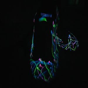 Zapatillas de Mujer con Pedrería Brillante, Nueva Tendencia, Casuales, con Tacón Grueso, Transpirables, con Cordones - Product Image 4