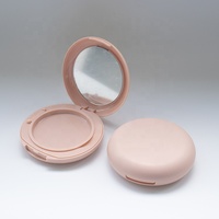 Boîte à poudre de maquillage portable, étui pour coussin d'air, boîte à fond de teint DIY, boîte à crème BB avec miroir