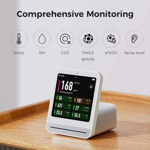 Moniteur de qualité de l'air Qingping Gen 2 pour intérieur, détecte PM2.5, CO2, température et humidité, testeur pour chambre à coucher, maison intelligente - Product Image 2