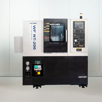 Système de lit incliné de tour CNC horizontal de centre de tournage de WF-NT200 contrôlé par Fanuc pour le service d'usinage de fer Machine de tournage CNC