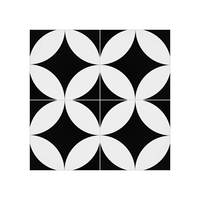 Carreaux muraux en porcelaine 200x200mm, effet encaustique, isolation thermique, antibactériens, antidérapants
