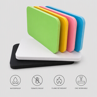 Meilleur prix pour panneaux en mousse PVC haute densité co-extrudés colorés pour enseignes publicitaires