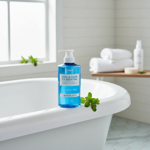 KUNDAL 500ml Cool & Clear Ice Boosting Aqua Mint High Quality Body Wash & Spray - Product Image 3