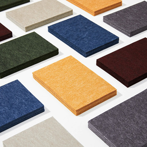 Paneles Acústicos de Pared con Forma Personalizada, Paneles de Fieltro PET Absorbentes de Sonido, Resistentes al Fuego, Ecológicos, Decoración para Estudio y Oficina, Reducción de Ruido - Product Image 2