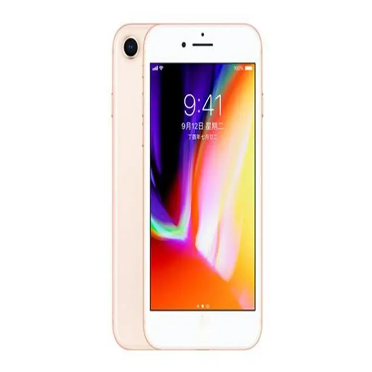 Tüm mağaza toptan abd versiyonu Unlocked 64gb 128gb cep telefonu orijinal fabrika iphone 8 için 99% yeni kullanılan akıllı telefonlar