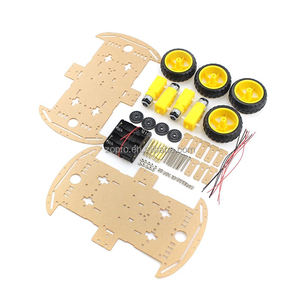 <span class=keywords><strong>Kit</strong></span> de châssis de voiture <span class=keywords><strong>robot</strong></span> intelligent 4WD Carte de développement de voiture - Product Image 4