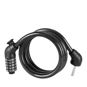Customized Five Digit Combination <b>Cable</b> <b>Lock</b> For Mountain Electric Bikes Alloy Steel Portable Bike Security <b>Lock</b> CB 11004 - Product Image 1