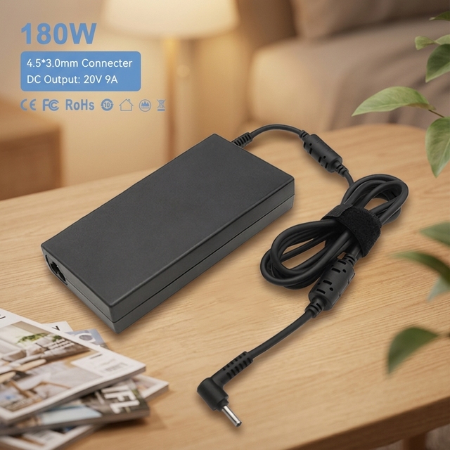 Wholesale 180W High Watt DC 7450 Gaming Notebook AC Power Supply 19.5V 9.23A Desktop Laptop Charger Brick with LED Light