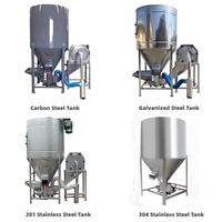Trituradora y Mezcladora de Alimento Industrial Libre de Polvo, Capacidad de 3000 kg por Lote, Alto Rendimiento, Equipo para Alimentación de Ganado para Grandes Granjas de Cerdos y Vacas