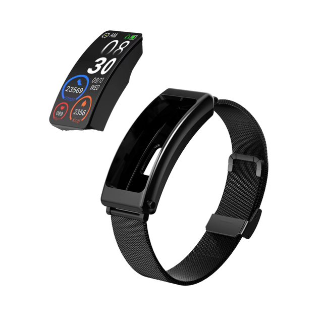 New Arrival K13 BT Headset 1.14 TFT Screen Smart Bracelet Sport Watch 2-in-1 Headphone Android Smart Call Talk Band CE IP67