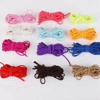 Cordón elástico trenzado de cinco colores, cuerda para colgar bolsos, llavero, paraguas, hecho a mano, de poliéster, a la moda, para teléfono