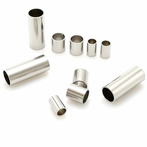 100ชิ้น/ล็อต1.5-10มมสแตนเลสสายท่อลูกปัดสเปเซอร์พอดีกับเชือกหนังรัดด้ายผลการจีบสำหรับการทำเครื่องประดับ DIY - Product Image 5