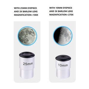 Télescope réfracteur portable professionnel de 80 mm d'ouverture et de 900 mm de focale pour adultes débutants, en alliage d'aluminium et verre optique - Product Image 4