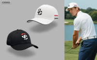 Hoge kwaliteit katoenen op maat geborduurde golf- en baseballpetten fabriek groothandel gepersonaliseerd logo ademende pet