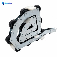 Fournisseur de pièces pour escaliers mécaniques : Ensemble de chaîne de retour de main courante, guide-rouleau, chaîne rotative