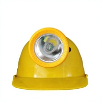 Lámpara de Casco para Minero KL5MS de Alto Lumen con Cable y Batería de Litio-Ion Recargable Separada de 6600mAh para Minería
