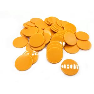 Fichas de Juego de Color Sólido Personalizadas de 25 mm, Fichas de Colores para Contar Monedas Pequeñas y Redondas, Juegos de Mesa de Póker - Product Image 4