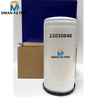 Personnalisation Gratuite, Meilleure Qualité, Prix de Gros, Filtre à Huile 22030848 P550388 LF17498 395-1815 pour Bateau Marin Hors-Bord