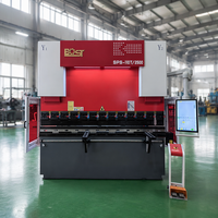 Prensa Plegadora Hidráulica CNC BOST de Nanjing, 63t, 100t, 200t, Máquina Plegadora CNC para Doblar Láminas de Acero Inoxidable