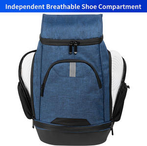 Échantillon gratuit Nouvelle mode/Vente chaude/Sac à dos à cordon avec poches pour la salle de sport et les chaussures de basket-ball avec doublure en nylon et fermeture éclair - Product Image 4