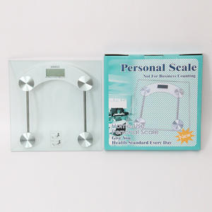 새로운 디자인 욕실 스케일 건강 체중계 디지털 바디 스케일 CR2032 금속 분할 전원 배터리 유닛 패트 - Product Image 2