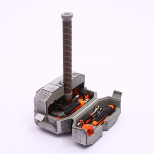 Ensemble d'outils à main multifonctionnels 13 en 1 <span class=keywords><strong>Thor</strong></span> Hammer pour la réparation ménagère, kit d'outils multifonctionnel avec boîte à outils - Product Image 1