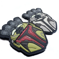 Fournisseur de badges en caoutchouc silicone personnalisés de haute qualité, logo en relief 2D personnalisé, patchs en PVC souple 3D pour vêtements