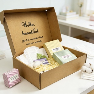 Article avec livraison gratuite, vente en gros Alibaba, marque privée, serviettes hygiéniques écologiques, produits féminins biodégradables - Product Image 1