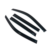 Pare-soleil de fenêtre et de porte noir pour Nissan Xtrail 2008-2013, accessoires, pare-pluie, déflecteur de vent