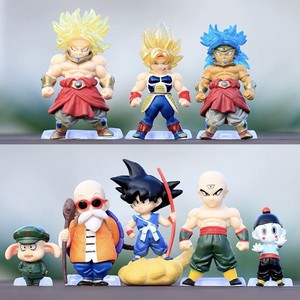 Ensemble Q-version à succès, modèle DBZ, Dragon Balls <span class=keywords><strong>Super</strong></span> <span class=keywords><strong>Saiyan</strong></span> Goku, figurine d'action, Gogeta <span class=keywords><strong>Vegeta</strong></span>, jouets en PVC, mini ensemble, figurineaz - Product Image 4