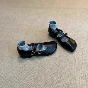 Eleganti <span class=keywords><strong>Ballerine</strong></span> Retrò Francesi <span class=keywords><strong>con</strong></span> Doppio Cinturino, Scarpe Mary Jane a Tacco Basso per Donne, Ultra Morbide <span class=keywords><strong>con</strong></span> Fodera Antiscivolo in Peluche - Product Image 6