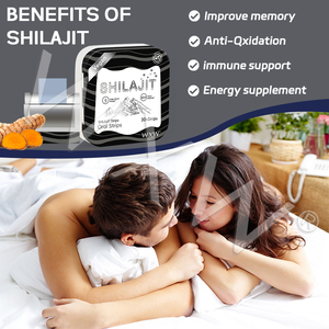 Tiras orales de oro puro vegano OEM Shilajit del Himalaya, suplemento dietético de alta calidad, tiras de resina Shilajit de fuerza de 3000MG - Product Image 6